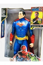 Avengers Superman Figür Oyuncak 30 Cm Işıklı Sesli Süpermen - 3