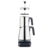 KORKMAZ A850-01 MODERNA ELEKTRİKLİ ÇAYDANLIK GRİ/SATİN - 1