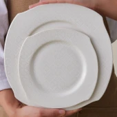 Karaca Square Bone Fancy 53 Parça 12 Kişilik Yemek Takımı - 7