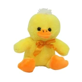 Sunman Peluş Oturan Ördek Kurdelalı 20 Cm - 1