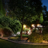 BAHÇE LED ARMATÜR paslanmaz dekoratif dış mekan Aydınlatma lamba spot gösteri Soğuk Beyaz A-1305 18W 220V IP68 - 5