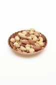 DMT  GAZİANTEP BAKIR ÇEREZLİK SETİ  KURUYEMİŞ  2 'LI SET(10cm X 3cm)(24CM TEPSİ) - 1