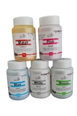 Dr Gusto 5 Li Set Mavi / Yeşil / Kırmızı / Beyaz / Pembe Yağ Bazlı Toz Gıda Boya 25gr - 2