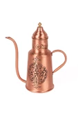 DMT GAZİANTEP BAKIRDAN AĞIR EL İŞLEMELİ YAĞDANLIK SOSLUK  YÜKSEKLİK 20CM - 2