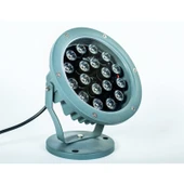 BAHÇE LED ARMATÜR paslanmaz dekoratif dış mekan Aydınlatma lamba spot gösteri Doğal Beyaz A-1305 18W 220V IP68 - 2