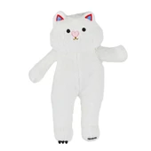 Nessiworld 4806 Peluş Uzun Kedi 55 cm Beyaz -My Friend Toys - 3