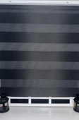 StorBurada Pileli Antrasit Zebra Stor Kaliteli Güneşlik Perde STB-131  Gri 120 x 260 thumbnail 4