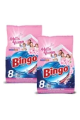 Bingo Matik 8 Kg Mutlu Yuvam Renkliler Ve Beyazlar Toz Çamaşır Deterjanı Ekonomi Paketi 2'li - 2