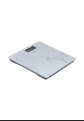 Goldmaster GM-7175W Slimfit Gri Çiçekli Dijital Baskül - 1