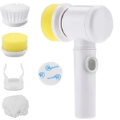 Sunup SN-20457 Çok Fonksiyonlu Banyo Mutfak Lavabo Şarjlı Temizlik Fırçası thumbnail 1