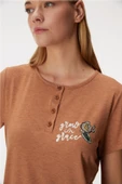 MAN11364 11364 Kadın T-Shirt ve Pantolon Takım - 6