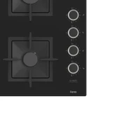 Ferre SC205 Siyah Cam Ankastre Ocak (Döküm Izgara) - 5