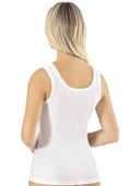 6 Adet Kota Bayan Penye Kaşkorse Geniş Askılı Atlet 6015 thumbnail 5