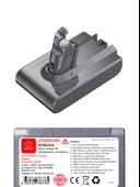 Dyson V6 DC62 Fluffy 2500mAh Uyumlu Pil Paketi / Bataryası DysV6-DC62-01 - 2