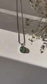 Çelik kolye Florit uçlu - 1