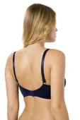 Maxpera Kadın Lacivert Desteksiz Boş Kap Balenli Sütyen 3012 thumbnail 2