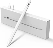 Mıknatıslı Stylus Kapasitif Dokunmatik Kalem Tüm Cihazlar Telefon ile Uyumlu Çizim Tasarım Tablet Kalemi - 1