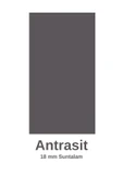 Çınar Kitaplıklı Çalışma Masası Beyaz  Antrasit - 7