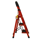 3 Basamaklı Metal Merdiven (1.30 Metre) thumbnail 5