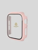 40mm Apple Watch Uyumlu Temperli Camlı Kasa Kılıf ve Ekran Koruyucu Tek Parça - 1