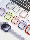 40mm Apple Watch Uyumlu Temperli Camlı Kasa  Kılıf ve Ekran Koruyucu Tek Parça - 3