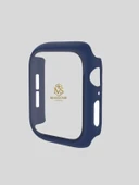 40mm Apple Watch Uyumlu Temperli Camlı Kasa  Kılıf ve Ekran Koruyucu Tek Parça - 1