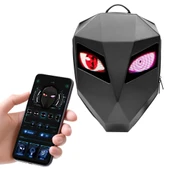 Prıme Karbon, Led Gözlü Motorcu Sırt Çantası Ledli Sırt Çantası, Telefon Kontrol Kask Taşıma Çantası - 6