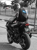 Prıme Karbon, Led Gözlü Motorcu Sırt Çantası Ledli Sırt Çantası, Telefon Kontrol Kask Taşıma Çantası - 4