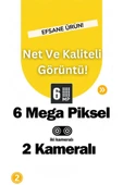6MP 2 Kameralı Güneş Enerjili PTZ 4G Sim Kartlı 256 GB SD Kart Destekli Kamera 360° Dönebilir - 3