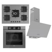 Ferre Fryart Ss Serisi Gri Set (ss038 + Qxe62cpr +d088 ) -75'lik Seri thumbnail 1