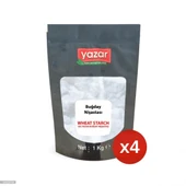 1 Kg x 4 Paket Yazar Buğday Nişastası - 1