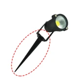 Çim armatür kazığı Gri Dış Mekan Led Ev Bahçe Aydınlatma lamba dekoratif tutucu A-1308 - 5