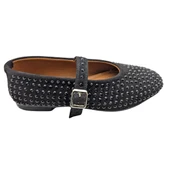 Urselene | Kadın Suni Deri Tokalı Babet - 4