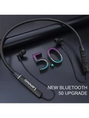 Lenovo QE03 Kulak İçi Bluetooth Kulaklık Siyah KUTU HASARLI SIFIR ÜRÜN - 3