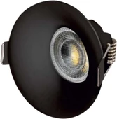 CATA Lion yuvarlak spot lamba siyah kasa sıva altı GU10 CT-5091 LED ışık (Ampul Hariç) - 1