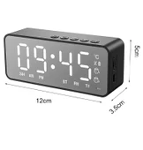 Alarm Saatli radyo - Dijital FM Radyo Termometreli K11-12 - 2