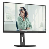 AOC 24P3CV 23.8" 75Hz 4Ms HDMI+DP+USB-C FullHD Adaptive-Sync IPS Pivot Vesa Monitör - 2