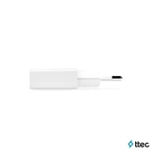Ttec Smart Fast Charger 2.1A UsbA to Micro Kablolu Seyahat Şarj Aleti Set Beyaz - 4