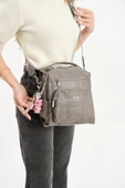 571 collections Suni Deri Omuz Çantası Gri (Model: 571-13-17A) thumbnail 2