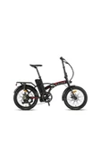 Kron Elektrone Pasific 20 Jant E-Bike  MD 7 Vites Elektrikli Katlanır Bisiklet Siyah Kırmızı Füme - 2