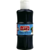 LETS AKRILIK BOYA 100 ML SİYAH L-5759 - 1
