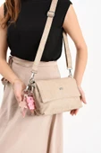 571 collections Suni Deri Omuz Çantası Vizon (Model: 571-13-17M) - 2