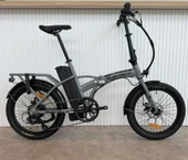 Kron Elektrone Pasific 20 Jant E-Bike  MD 7 Vites Elektrikli Katlanır Bisiklet Siyah Kırmızı Füme - 1