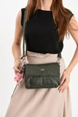 571 collections Suni Deri Omuz Çantası Yeşil(Model: 571-13-17M) thumbnail 1