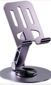 Zipax Omix X300 X400 X500 X600 X700 360 Katlanabilir Metal Masaüstü Tablet Telefon Standı thumbnail 1