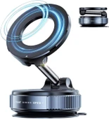 Zipax Vivo V21 V21e V23 V30 V25 Pro Vakumlu Magsafe Destekli 360° Araç Telefon Tutucu K007 thumbnail 5