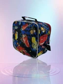 Relaxion Simli Kırmızı Araba Desenli Thermal Beslenme Çantası 3323-6 - 5