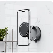 Zipax Omix X300 X400 X500 X600 X700 Vakumlu Magsafe Destekli 360° Araç Telefon Tutucu K10A thumbnail 7