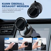 Zipax Honor 20 30 30 50 60 70 Lite 30 Pro Vakumlu Magsafe Destekli 360° Araç Telefon Tutucu K10A thumbnail 4