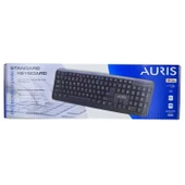 Auris ARS-KB01 USB Kablolu Türkçe Q Standart Ofis Bilgisayar Klavyesi - 1